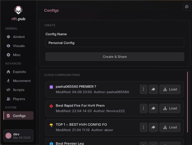 Configs